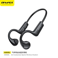 Awei A886BL Bone Conduction Headphones Air Transmitting Wireless Headset Sports Jogging Bluetooth Earphone A886 BL