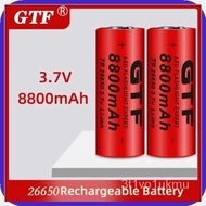 1PairM)GTF>iR}3.7V>HU}26650>eE}lithium>zt}battery>hy}8800mAh>JJ}power?QF~light 3.7v rechargeable l