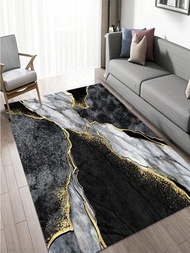 1入組大理石紋樣式地毯