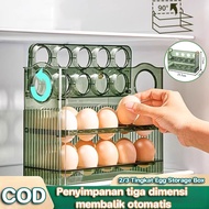 [COD] 2/3 Tier Egg Storage Box / Egg Container / Minimalist Space-Saving Egg Storage Box