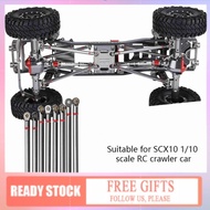 jingcc Meiyya RC Link Rod  Aluminium Alloy Chassis for Rc Toy SCX10 1/10 Scale 313mm Wheelbase Crawl
