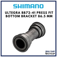 Shimano Ultegra BB72-41 (BB86) Press Fit Bottom Bracket 86.5 mm for Bicycle and Cycling