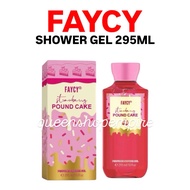 FAYCY Shower Gel Strawberry Pound Cake 295ml Perfume Shower Gel Original by HQ Faycy