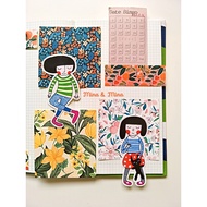 Mina&Mina | 33pcs Sticker Set | Flora Print