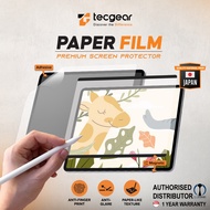 Tecgear Paper-Like for iPad Pro 13, iPad Mini 6, iPad Air Screen Protector (Matte &amp; Film Material)