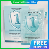 numbuzin | Numbuzin No.1 Pantothenic B5 Hyaluronic Active Clear Mask 5Ea