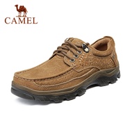 Cameljeans รองเท้าโลฟเฟอร์รองเท้าบุรุษรองเท้าหนังแท้หนังวัวคุณภาพสูงรองเท้าลำลองแฟชั่นหนังกลับสำหรับผู้ชาย
