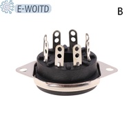 YANXING แชสซี Mount 8pin Bakelite Tube SOCKET BASE สำหรับ6550B 6CA7 EL34 6L6 KT88 VINTAGE AMP DIY