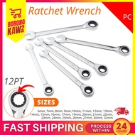 Car Repair 8 9 10 11 12 13 14 15 16 17 19 21mm Taiwan Ratchet Wrench Kit Spanar Repair Kereta