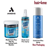 Andis Cool Care Plus Clippercide Spray Blade Dip Jar and Spray