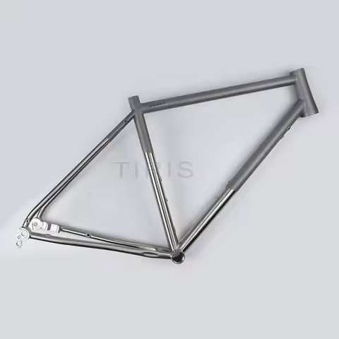 TIRIS-CRR7 Gravel Bike Frame, Cyclocross Bicycle Framework, Cycling Frameset, 700C /29, Custom