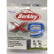 BERKLEY X9 BRAID TRESSE 300m