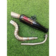 Kou MAHACHAI Pipe canister conical open specs exhaust Pipe for Wave 125 Xrm 110/125 Wave 100/110/115