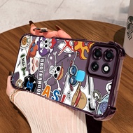 HP Phone Case for Infinix Smart 6 Case Anime Luffy Kasing airbag Thin Silicone Case Softcase Cooling