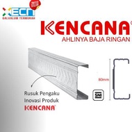 BAJA RINGAN KANAL C/C KENCANA C 80x30x0.75mmx6m
