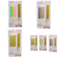 Candle Birthday 6pcs Candles + 1pcs