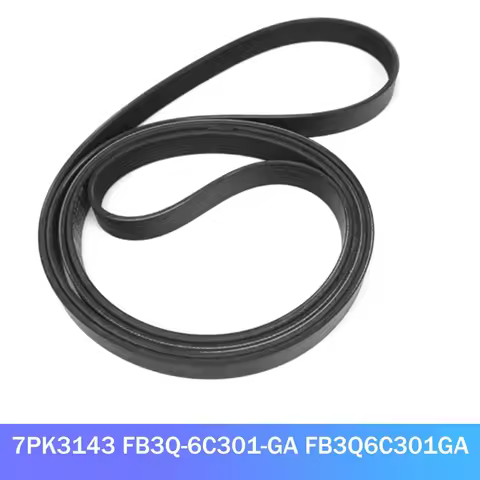 Car Engine Fan Belt Serpentine Drive Belt For Ford Ranger 2.2L Everest 2011- 7PK3143 FB3Q-6C301-GA F
