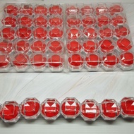 CONTENTS 40 PCS SINGLE CRYSTAL RING BOXES (AD 3.8 CM DIAMETER) /