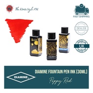 Diamine Fountain Pen Ink [Poppy Red]