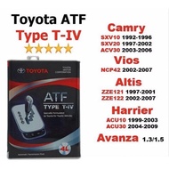 Toyota Automatic Transmission Fluid ATF Type 4 Gear Oil 4L for Camry , Vios , Altis , Harrier , Avan