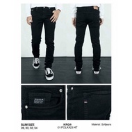 [Garansi] Celana Jeans Hitam Pria,Krgr.Original.