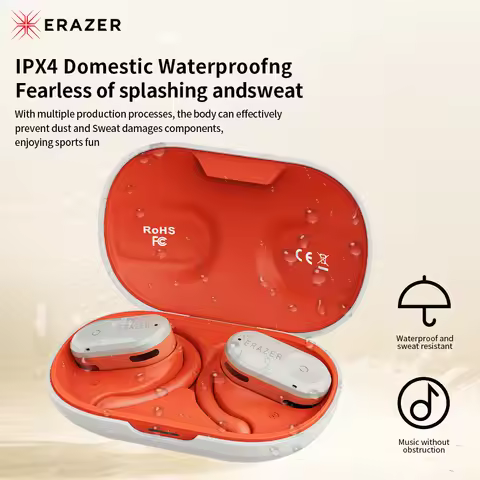 ERAZER Wireless Earbuds Real-time Device Headset Bluetooth Long Battery HIFI Audio Headset Smart HD 