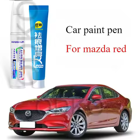 For Mazda 3 Cx4 Cx5 Cx30 Atz Red Atez 6 Scratch Remover Scratch Touch Up Paint Pen Soul Red