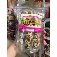 Boat cake mixed with nuts, healthy