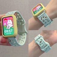 Dog Paw Silicone Strap for Samsung Galaxy Fit 3 Smart Watch Replacement Watch Band for Samsung Fit3 