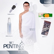 SET KAIN IHRAM LELAKI HAJI UMRAH GALERI MUSLIM (SET PENTING)