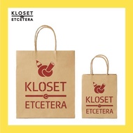 Kloset and Etcetera Paper Bag Size S M