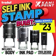 COP BULAT / TRODAT COP / SELF INK STAMP / ROUND STAMP/ COMPANY STAMP / COP SSM / COP SYARIKAT
