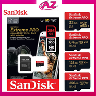 SanDisk Extreme Pro (32GB &amp; 64GB &amp; 128GB &amp; 256GB) SDXC UHS-I U3 A2 V30 Memory Card with Adapter | LifeTime Warranty -  STORE PICKUP / SAME DAY CASH ON DELIVERY / CHOOSE YOUR BETTER CHOICE