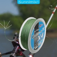 [Sunnimix1] Braided Fishing Line Strong Horse Sturdy Practical Fishing Thread for Ice Fishing Sea Fishing Outdoor Freshwater Lure Fishing