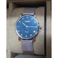 PROMO Tomaz Ladies Watch G1L-D5A (Rosegold/Black) STARDUST + FREE BELT TOMAZ