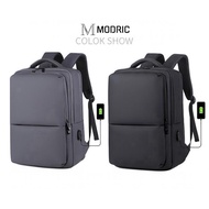 Modric 2601 Laptop Backpack 18 inch USB Port Waterproof