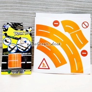 TGA Track Tape Hot Wheel Sticker Sticker Arena Racing Car Track