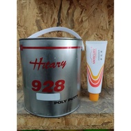 NISSAN HITARY 928 POLY PUTTY 4KG WITH HARDENER (BROWN / GREY)