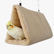 Litewoo Parrot Hammock Bird Nest Warm Soft Plush Hanging Cage Winter House Shed Hut Finch Birds Bed 