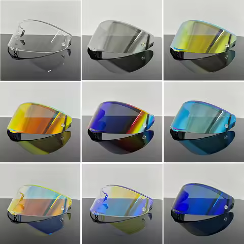 Motorcycle helmet Visor Anti-UV PC visor Lens Pista Model Smoke Dark Replacement Visor For AGV Pista