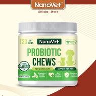 Nanovet Probiotic Chews For Cat and Dog