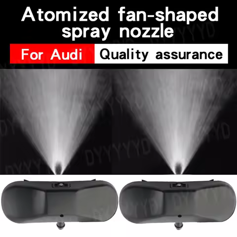 2pcs Car Front Windshield Washer Nozzles Jet Heated For Audi TT A1 8X A4 B8 Q3 Q5 Q7 4L Front Window