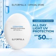 ELFORMULA Intensive CeraHydro Barrier Repair Sunscreen SPF 50+++ - Sunblock Sun Screen Facial Sunscr