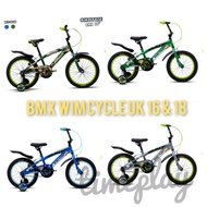 Sepeda Anak Laki 16 dan 18 BMX Wim Shotgun Sepeda Wimcycle 16 Inch 18 inch