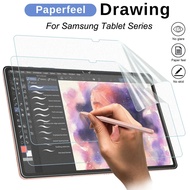 Paper Texture Film Like for Samsung Galaxy Tab A8 A7 S6 Lite S7 FE S8 Plus S8 Ultra Tab A 10.1 10.5 9.7 S2 S3 S5e Advanced2 Screen Protector