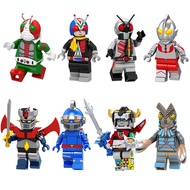 Movie Series Minifigures Altman Riderman Mazinger Z Voltron Superhero Building Blocks Toys for Kids Gifts