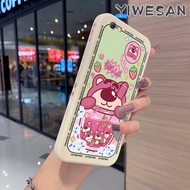 Yiเวปไซต์สำหรับ OPPO R9s R9s Plus F3 Plusเคสการ์ตูนน่ารักลายสตรอเบอร์รี่หมีดีไซน์ใหม่เคสโทรศัพท์ขอบส