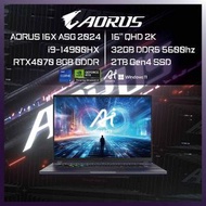 GIGABYTE - AORUS 16X ASG 2024 RTX 4070 i9-14900HX (手提電腦)