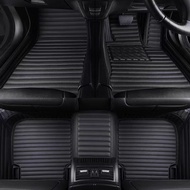 Right-hand drive Ready Stock For car floor mats (Ready Stock For 6-seater, 7-seater cars etc),Stripe