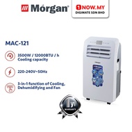 MORGAN Sierraire 1.5HP Portable Air Conditioner 12000BTU MAC-121 | Penghawa Dingin Mudah Alih 便携式空调